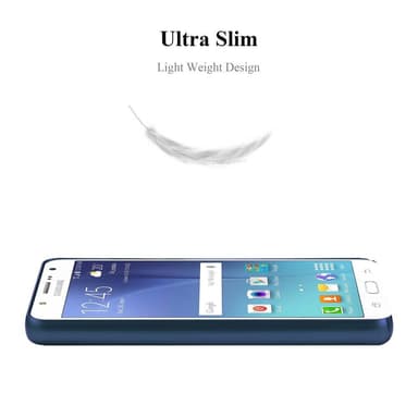 Deksel Samsung Galaxy J7 2015 Case Cover (blå)