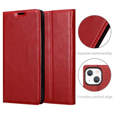 iPhone 13 MINI lommebokdeksel case (rød)