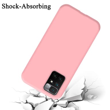 Xiaomi RedMi 10 silikondeksel case (rosa)