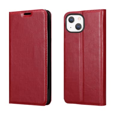 iPhone 13 MINI lommebokdeksel case (rød)