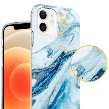 iPhone 12 PRO MAX lommebokdeksel etui (hvit)