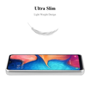 Deksel Samsung Galaxy A10e / A20e Case Cover (sølv)