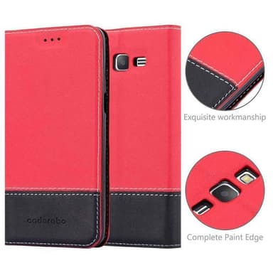 Samsung Galaxy GRAND PRIME Deksel Case Cover (rød)