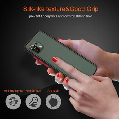 Xiaomi Mi 11 5G Deksel Case Cover (gjennomsiktig)