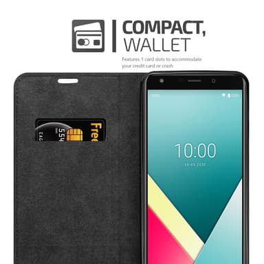 WIKO Y61 lommebokdeksel case (brun)
