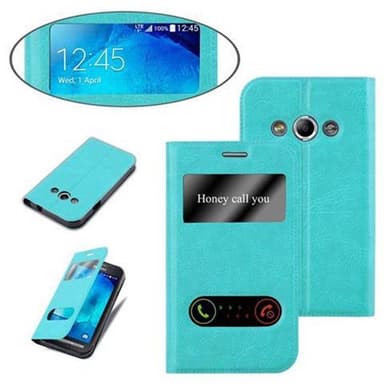 Samsung Galaxy XCover 3 lommebokdeksel cover (turkis)