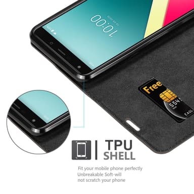 WIKO Y61 lommebokdeksel case (brun)