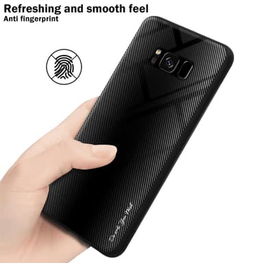 Samsung Galaxy S8 Deksel Case Cover (svart)