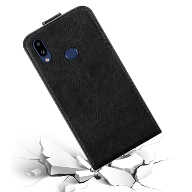 Samsung Galaxy A10s / M01s deksel flip cover (svart)