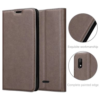 WIKO Y61 lommebokdeksel case (brun)