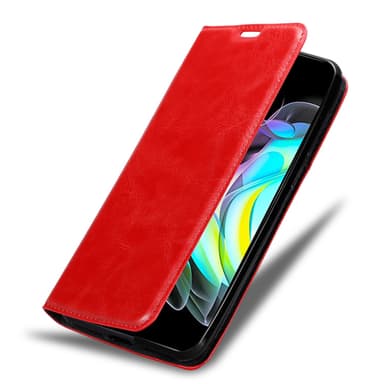 Motorola EDGE 20 lommebokdeksel case (rød)