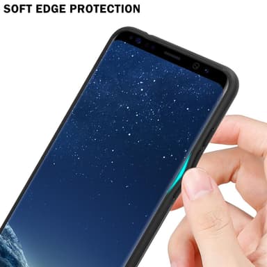Samsung Galaxy S8 Deksel Case Cover (svart)