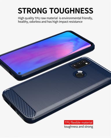 Deksel Samsung Galaxy M51 ultra slim (blå)