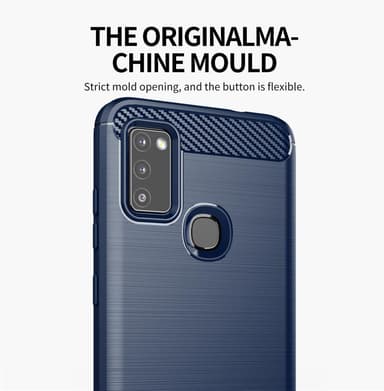 Deksel Samsung Galaxy M51 ultra slim (blå)
