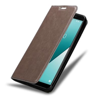 WIKO Y61 lommebokdeksel case (brun)