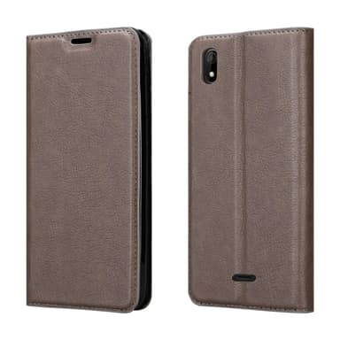 WIKO Y61 lommebokdeksel case (brun)