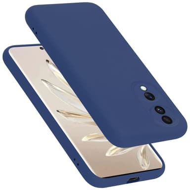 Honor 70 silikondeksel case (Blå)