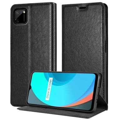 Realme C11 2020 lommebokdeksel case (svart)