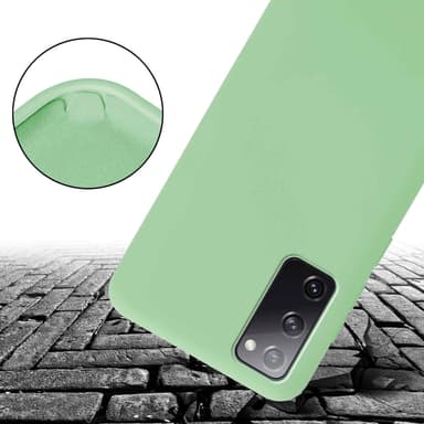 Deksel Samsung Galaxy S20 FE med Halskjede (grønn)