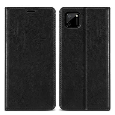 Realme C11 2020 lommebokdeksel case (svart)
