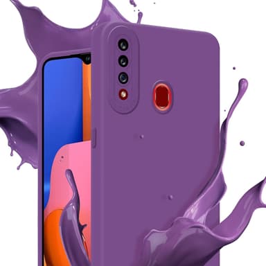 Samsung Galaxy A20s Deksel case (lilla)
