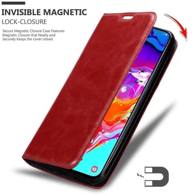Samsung Galaxy A70 / A70s lommebokdeksel case (rød)