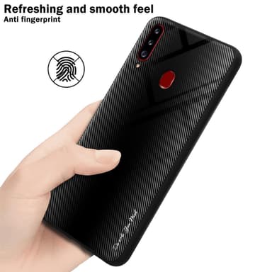 Samsung Galaxy A20s Deksel Case Cover (svart)