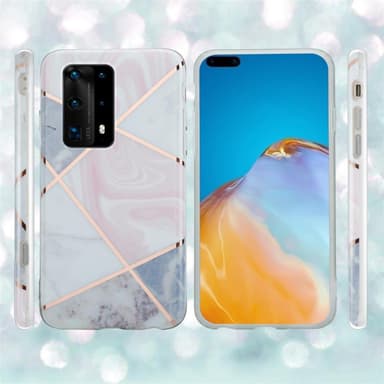 Huawei P40 lommebokdeksel etui (rosa)