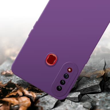 Samsung Galaxy A20s Deksel case (lilla)