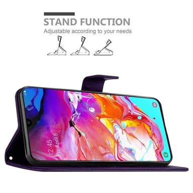 Samsung Galaxy A70 / A70s lommebokdeksel Blomster