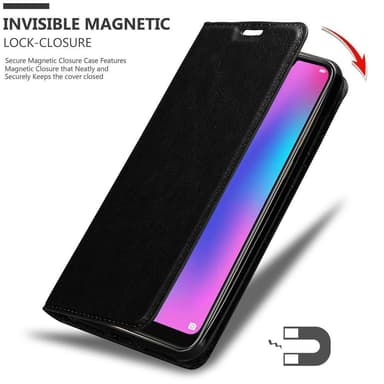 Honor 8C lommebokdeksel case (svart)
