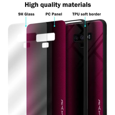 Samsung Galaxy NOTE 9 Deksel Case Cover (rosa)