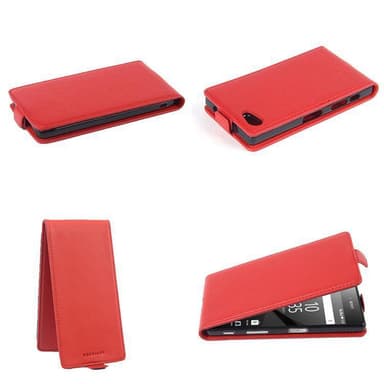 Sony Xperia Z5 PREMIUM Deksel Cover Etui (rød)
