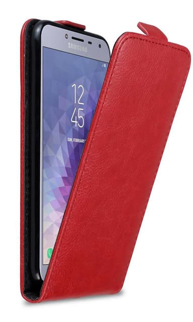 Samsung Galaxy J4 2018 deksel flip cover (rød)
