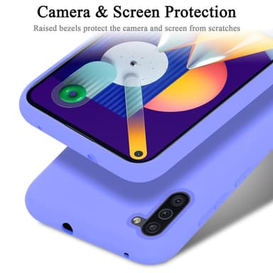 Samsung Galaxy A11 / M11 silikondeksel case (lilla)