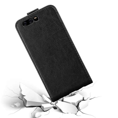 Huawei P10 deksel flip cover (svart)
