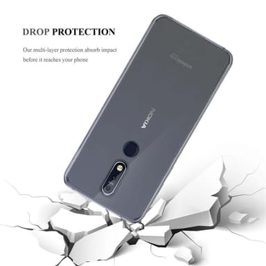Nokia 7.1 deksel ultra slim (gjennomsiktig)