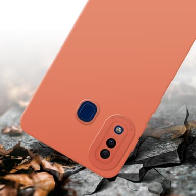 Samsung Galaxy A20 / A30 / M10s Deksel case (oransje)