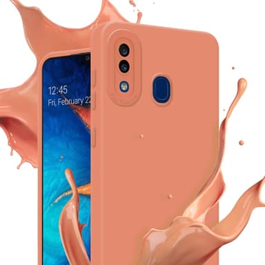 Samsung Galaxy A20 / A30 / M10s Deksel case (oransje)