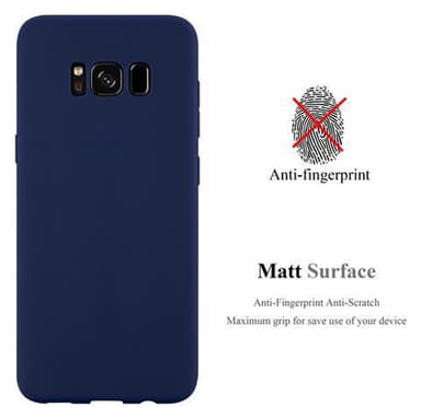 Deksel Samsung Galaxy S8 Silikon cover (blå)