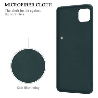 Deksel Samsung Galaxy A22 5G Ring Case (grønn)