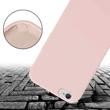Deksel iPhone 6 / 6S med Halskjede (rosa)