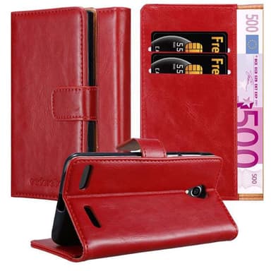 ZTE Blade L7 lommebokdeksel etui (rød)