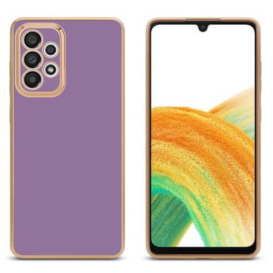 Samsung Galaxy A33 5G silikondeksel case (lilla)