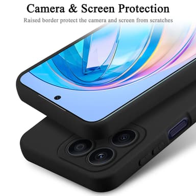 Honor x8a silikondeksel case (Svart)