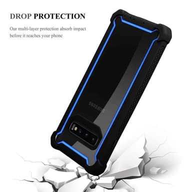 Samsung Galaxy S10 PLUS Deksel Case Cover (svart)