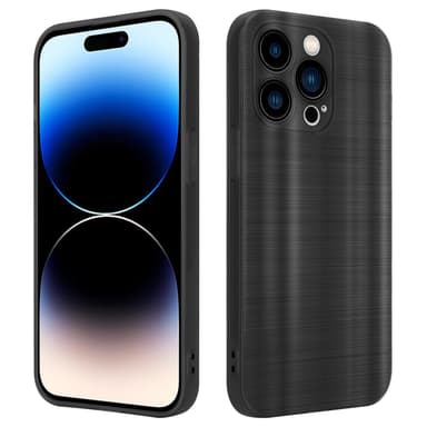 iPhone 14 PRO Silikondeksel Beskyttelse (svart)