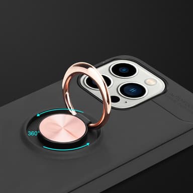 iPhone 14 PRO MAX silikondeksel cover (svart)