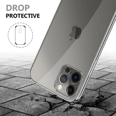 iPhone 13 Deksel 360 Case Cover (gjennomsiktig)