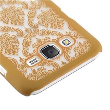 Samsung Galaxy J5 2015 Hardt Deksel Cover (gold)